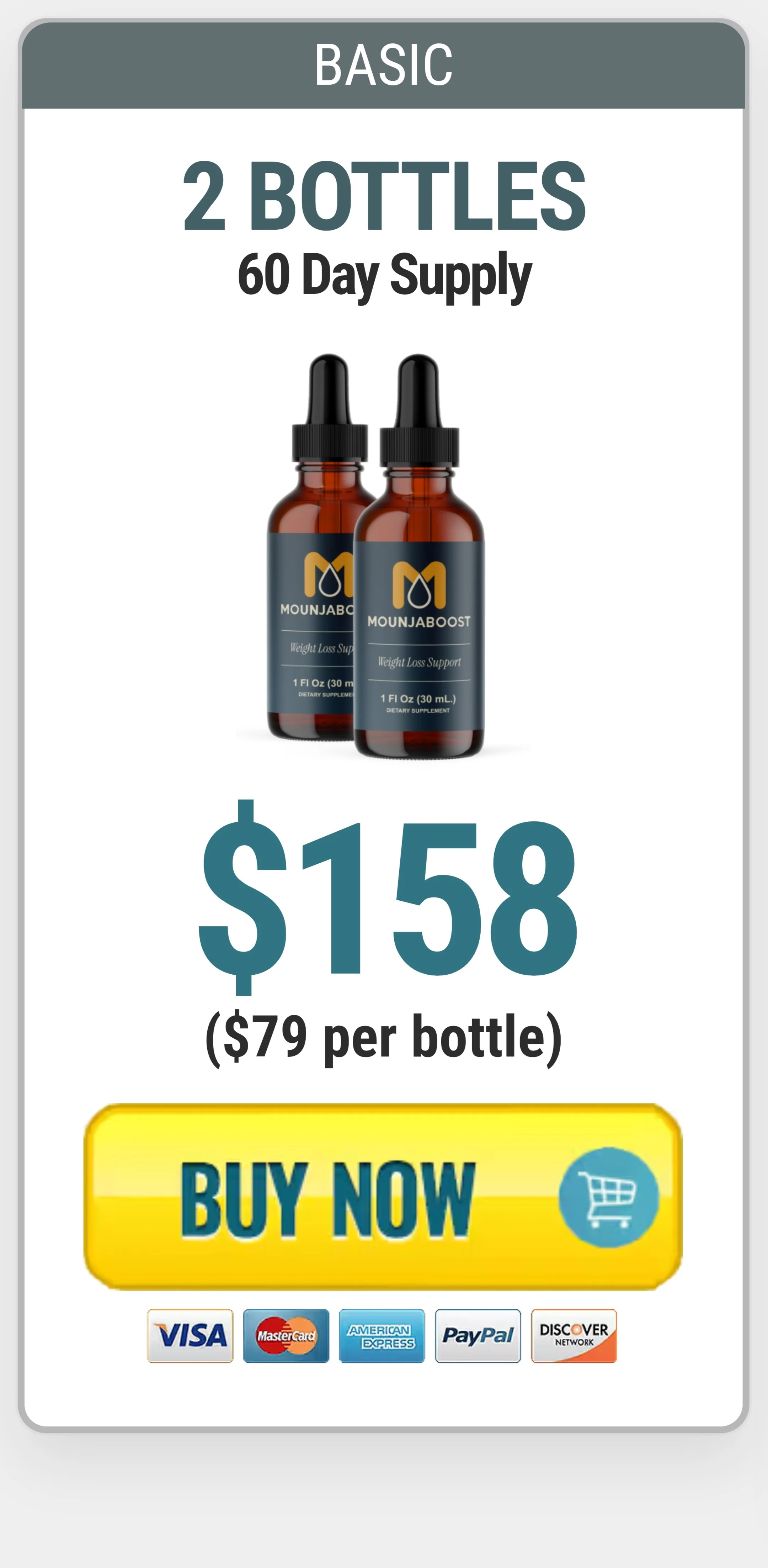 Mounjaboost™ 2 bottles pricing
